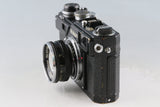 Nikon S3 Olympic Black Paint + Nikkor-S 50mm F/1.4 Lens #63267D3