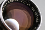Nikon S3 Olympic Black Paint + Nikkor-S 50mm F/1.4 Lens #63267D3