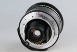 Contax Carl Zeiss Biogon T* 21mm F/2.8 Black Lens + Finder for G1/G2 #63272L8