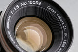 Canon 35mm F/1.5 Lens for Leica L39 #63273C2