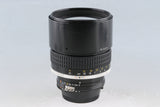 Nikon Nikkor 135mm F/2 Ais Lens #63283A5