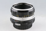 Nikon Nippon Kogaku Nikkor-H Auto 50mm F/2 Non-Ai Lens #63310H12