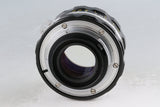 Nikon Nippon Kogaku Nikkor-H Auto 50mm F/2 Non-Ai Lens #63310H12