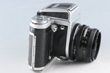 Pentacon Six TL Meduim Format Film Camera + Carl Zeiss Jena MC Biometar 80mm F/2.8 Lens #63439E2