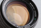 Mamiya-Sekor C 80mm F/1.9 N Lens for Mamiya 645 #63461E5