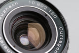 Schneider-Kreuznach Curtagon 28mm F/4 Lens for M42 Mount #63507E5