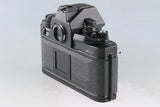 Canon F-1 35mm SLR Film Camera #63550D4