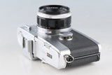 Olympus-Pen F 35mm Half Frame Camera + F. Zuiko Auto-S 38mm F/1.8 Lens #63577D3