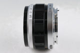 Olympus-Pen F 35mm Half Frame Camera + F. Zuiko Auto-S 38mm F/1.8 Lens #63577D3