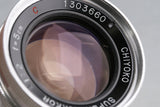 Chiyoko Super Rokkor 50mm F/2 C Lens for Leica L39 #63609C1