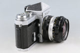 Nikon F + Nikkor-N.C Auto 24mm F/2.8 Lems #63645B3