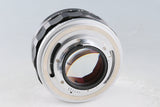 Canon TV 50mm F/0.95 Lens Modified to Leica M Mount #63650E5