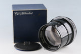 Voigtlander Braunschweig Universal-Heliar 360mm F/4.5 Lens With Box #63660L8