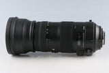 Sigma S 150-600mm F/5-6.3 DG OS HSM Lens for Nikon F #63745H