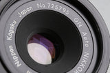 Nikon GN Auto Nikkor 45mm F/2.8 Non-Ai Lens #63767A4