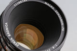 Zenza Bronica SQ-A + Macro Zenzanon-PS 110mm F/4 Lens + Grip #63823E1