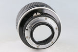 Nikon Nikkor 85mm F/1.4 Ais Lens #63839A4