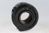 Mamiya-Sekor C E 70mm F/2.8 Lens for Mamiya 645 #63981E5