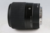 Sigma C 30mm F/1.4 DC DN Lens for Canon EF-M With Box #63987L7