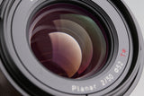 Zeiss Loxia Planar T* 50mm F/2 Lens for Sony E #64018F5