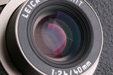 Leica CM 35mm Point & Shoot Film Camera #64038T