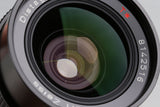 Contax Carl Zeiss Distagon T* 25mm F/2.8 MMJ Lens for CY Mount #64055A2