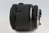 Nikon F3 AF + AF-Nikkor 80mm F/2.8 Lens #64073D3