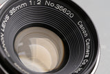 Canon 35mm F/2 Lens for Leica L39 #64102C1