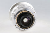 Contax Carl Zeiss Biogon T* 21mm F/2.8 Lens Modified to Leica M Mount #64133E6