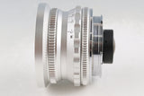 Contax Carl Zeiss Biogon T* 21mm F/2.8 Lens Modified to Leica M Mount #64133E6