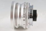 Contax Carl Zeiss Biogon T* 21mm F/2.8 Lens Modified to Leica M Mount #64135E6