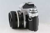 Nikon FM3A + Nikkor 50mm F/1.4 Ais Lens #64163D3