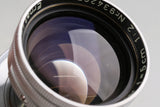 Leica Leitz Summitar 50mm F/2 Lens for Leica L39 #64240T