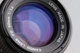 Canon FD 50mm F/1.4 Lens #64246F4