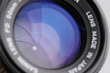 Canon FD 50mm F/1.4 Lens #64246F4