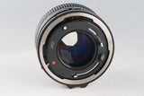 Canon FD 50mm F/1.4 Lens #64246F4