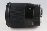 Sigma C 16mm F/1.4 DC DN Lens for Sony E #64260F5