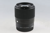 Sigma C 30mm F/1.4 DC DN Lens for Sony E #64261F5