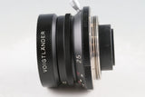 Voigtlnader Snapshot-Skopar 25mm F/4 MC Lens for Leica L39 #64287C1