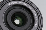 Olympus OM-D E-M5 + ED 14-42mm F/3.5-5.6 EZ Lens #64292E3