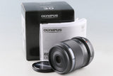 Olympus M.Zuiko Digital ED 30mm F/3.5 Macro Lens for M4/3 With Box #64294L8