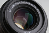 Panasonic Lumix Leica DG Summilux 25mm F/1.4 ASPH. Lens for M4/3 #64296F5