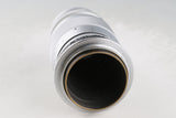 Leica Leitz Elmar 90mm F/4 Lens for Leica L39 #64297T