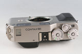 Contax G1 35mm Rangefinder Film Camera #64367D5