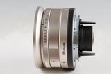 Contax Carl Zeiss Biogon T* 21mm F/2.8 Lens for G1/G2 #64369L7