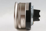 Contax Carl Zeiss Biogon T* 21mm F/2.8 Lens for G1/G2 #64369L7
