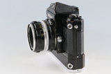 Nikon F + Nikkor-H Auto 50mm F/2 Lens + Motor Drive #64622D3