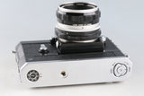Nikon F + Nikkor-H Auto 50mm F/2 Lens + Motor Drive #64622D3