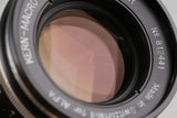 ALPA Kern-Macro-Switar 50mm F/1.8 AR Lens + Leica M Mount Adapter #64627E5