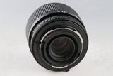Contax Carl Zeiss Makro-Planar T* 60mm F/2.8 C MMJ Lens for Mount #64683A2
